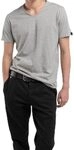 Replay Herren T-Shirt Kurzarm mit V-Ausschnitt