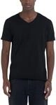 Replay Herren T-Shirt Kurzarm mit V-Ausschnitt