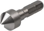 wolfcraft Kegelsenker, Sechskant-Schaft &empty; 12 mm I 2576000 I F&uuml;r das Senken...