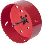 wolfcraft Bi-Metall-Lochs&auml;ge I 5496000 I F&uuml;r Trockenbaumaterialien, Holz,