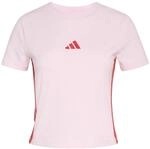 adidas Women's Essentials 3-Streifen Slim Baby T-Shirt