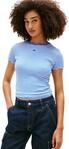 Tommy Jeans Damen Tjw 2pack Slim Essential Rib Ss Dw0dw21430 S/S T-Shirt (1er Pack)