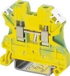 Phoenix Safe CONTACT Schutzleiter-Reihenklemme UT 4-PE, 3044128, Gr&uuml;n/Gelb,...