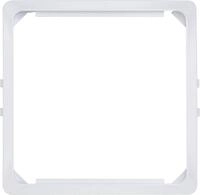 Kopp HK05 - Zwischenrahmen f&uuml;r 50x50 DIN Ger&auml;te, Farbe arktiswei&szlig;, 10er Pack,