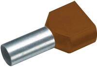 Vogt Verbindungstechnik 470814D Doppel-Draht-Endst&uuml;ck, 10 mm&sup2; x 12 mm,