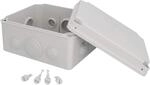 UNITEC Aufputz-Abzweigkasten, Abzweigdose, Installationsgeh&auml;use, 175 x 151 x...