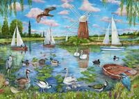 Ravensburger Puzzle 12001716 - K&uuml;stenlandschaft - illustriertes...