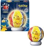 Ravensburger 3D Puzzle-Ball Nachtlicht - Puzzle ab 6 Jahre | 72 Teile, Mit LED