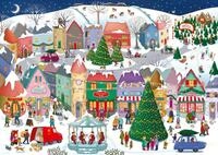 Ravensburger Puzzle 12001758 - Zauberhafte Weihnachtsstadt - wundersch&ouml;nes