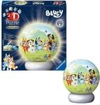 Ravensburger 3D Puzzle Bluey - 3D Puzzle Kinder ab 6 Jahren - Puzzle-Ball mit...