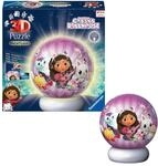 Ravensburger 3D Puzzle-Ball Nachtlicht Gabby's Dollhouse - Puzzle ab 6 | 72...
