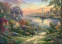 Hafen in Neuengland: Puzzles Thomas Kinkade 1.000 Teile