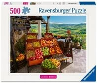 Ravensburger Puzzle 12001814 - Obst-und Gem&uuml;semarkt, Kroatien - 500 Teile