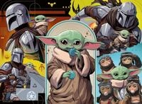 Kinderpuzzle 100 XXL Teile - Star Wars The Mandalorian - The Mandalorian & Grogu
