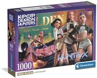 Clementoni Kpop Demon Hunters Puzzle 1000 Teile Erwachsene | in 70 x 50 cm -...