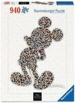 Ravensburger Puzzle Disney Micky Maus Shaped Mickey - 940 Teile Puzzle | 940...