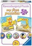 Ravensburger Puzzle Tierische Baustelle - 9x2 Teile Puzzle ab 10 Monaten | 9x2...