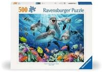 Ravensburger Puzzle Delfine im Korallenriff - 500 Teile Puzzle | 500 Teile...
