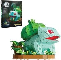 4D Build - Pok&eacute;mon Bisasam - detailreiches 3D-Puzzle aus hochwertigem Karton,...