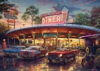 Schmidt 58637 American Diner Puzzle, Blend COTA, 1000 Teile