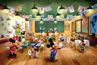 Schmidt 56599 Thomas Kinkade Disney Mickey and Minnie Kinderpuzzle