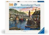 Ravensburger Puzzle Morgens am Hafen - 500 Teile Puzzle f&uuml;r Erwachsene | 500...