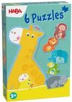 HABA 6 erste Puzzles Tierfamilie &ndash; 6 teiliges Set f&uuml;r Kinder ab 2 Jahren &ndash;