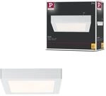 Paulmann 70645 LED Panel Lunar eckig 225x225mm 15,4W 230V Wei&szlig; matt Alu