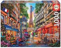 Educa - Puzzle Paris 1000 Teile | Paris, 1000 Teile Puzzle f&uuml;r Erwachsene und...