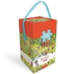 AUZOU, Mein Puzzle Tiere, Kinderpuzzle mit Poster, Puzzle 54 Teile, liebevoll