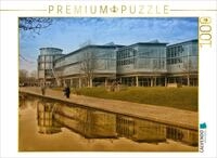 Puzzle &middot; Neue Universit&auml;tsbibliothek | 1000 Teile &middot; Lege-Gr&ouml;&szlig;e 64 &times; 48 cm &middot;