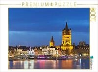 CALVENDO Puzzle K&Ouml;LNER LICHTERZAUBER | 1000 Teile Lege-Gr&ouml;&szlig;e 64 x 48 cm
