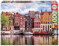 Educa - Puzzle 1000 Teile f&uuml;r Erwachsene | Grachtenh&auml;user, 1000 Teile Puzzle...