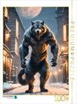 Puzzle &middot; Werwolf auf der Pirsch bei Vollmond | 1000 Teile &middot; Lege-Gr&ouml;&szlig;e 64...