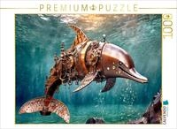 CALVENDO Puzzle Dieter, der Delfin | 1000 Teile Lege-Gr&ouml;&szlig;e 64 x 48 cm...