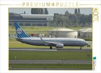 CALVENDO Puzzle KLM - Boeing 737 | 1000 Teile Lege-Gr&ouml;&szlig;e 64 x 48 cm Foto-Puzzle