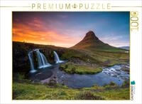 Puzzle &middot; Kirkjufell Berg und Wasserfall | Wunder der Natur &middot; 1000 Teile &middot;
