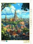 Puzzle &middot; Wat Arun in Bangkok Thailand | 1000 Teile &middot; Lege-Gr&ouml;&szlig;e 64 &times; 48 cm...