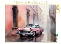 Puzzle &middot; Rosa, die perfekte Farbe f&uuml;r den Stra&szlig;enkreuzer | Oldtimer &middot;