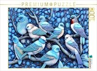CALVENDO Puzzle Winterversammlung | 1000 Teile Lege-Gr&ouml;&szlig;e 64 x 48 cm...