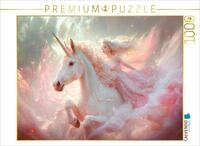 Puzzle &middot; Die Prinzessin und Ihr fliegendes Einhorn | Fantastische Welt der