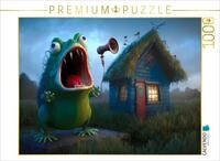 CALVENDO Puzzle Operetten Frosch | 1000 Teile Lege-Gr&ouml;&szlig;e 64 x 48 cm...