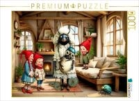 Puzzle &middot; Kinderstube | Ein krabbeliger K&auml;ferspa&szlig; auf R&auml;dern &middot; 1000 Teile &middot;