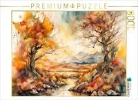 CALVENDO Puzzle Sonniger Herbst | 1000 Teile Lege-Gr&ouml;&szlig;e 64 x 48 cm...