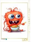 CALVENDO Puzzle Spagettimonster bittet zu Tisch | 1000 Teile Lege-Gr&ouml;&szlig;e 64 x...