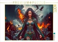 Puzzle &middot; The Morrigan, G&ouml;ttin des Krieges und des Todes | Keltische...