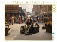Puzzle &middot; Die zarte Siglinde | Ein Motiv aus dem Kalender Marktfrauen im 18 &middot;