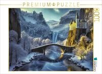 CALVENDO Puzzle Winterlandschaft | 1000 Teile Lege-Gr&ouml;&szlig;e 64 x 48 cm...