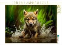 CALVENDO Puzzle Der Wolf | 1000 Teile Lege-Gr&ouml;&szlig;e 64 x 48 cm Foto-Puzzle f&uuml;r