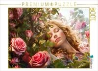 CALVENDO Puzzle Dornr&ouml;schen | 1000 Teile Lege-Gr&ouml;&szlig;e 64 x 48 cm Foto-Puzzle...